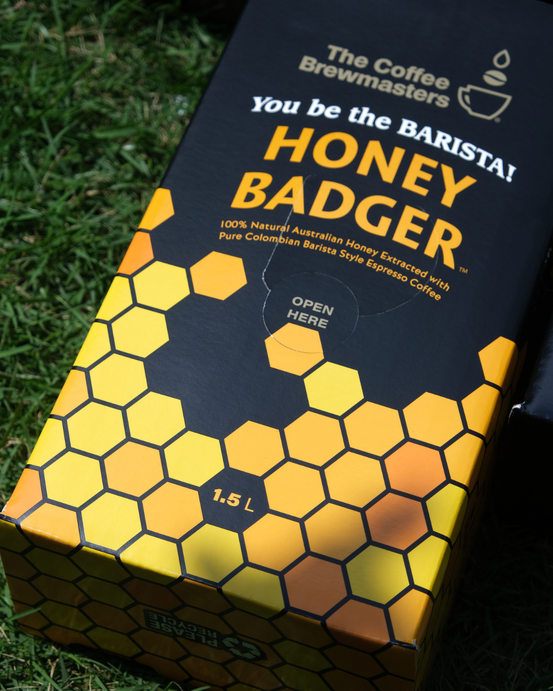 1.5L Honey Badger Espresso Coffee
