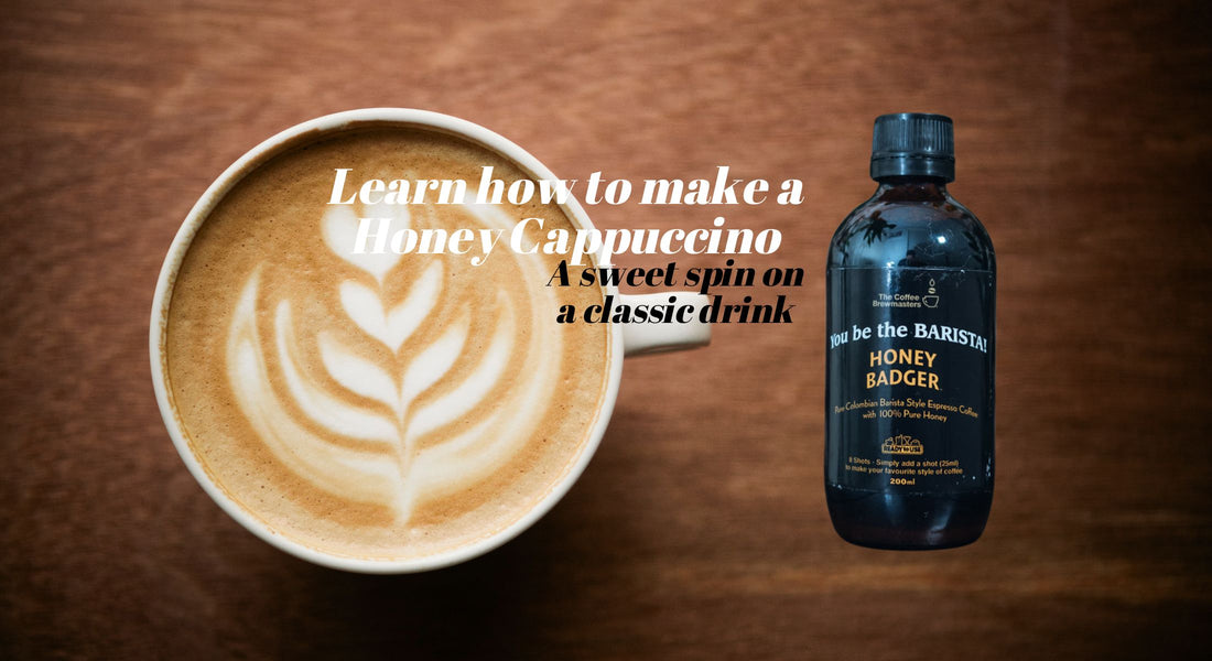 Learn how to make a Honey Cappuccino: A sweet spin on a classic drink