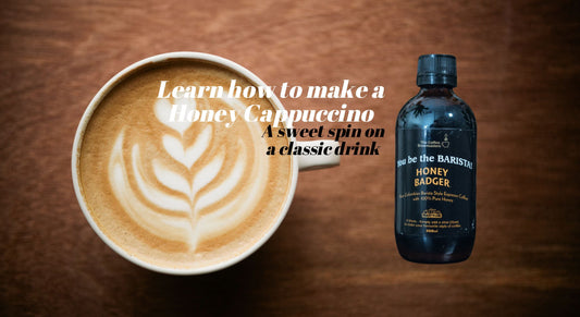 Learn how to make a Honey Cappuccino: A sweet spin on a classic drink