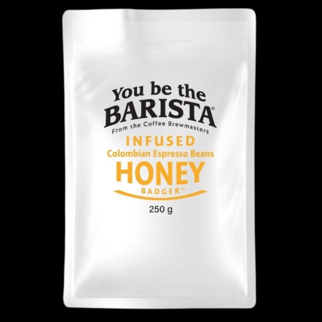 Honey badger espresso coffee beans