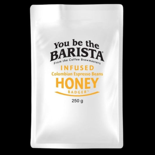 Honey badger espresso coffee beans