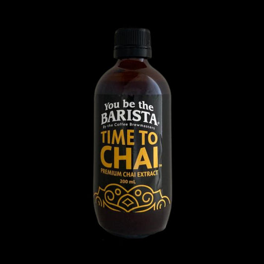 15 chai tea shots ready to serve by you be the barista! premium chai tea extract.